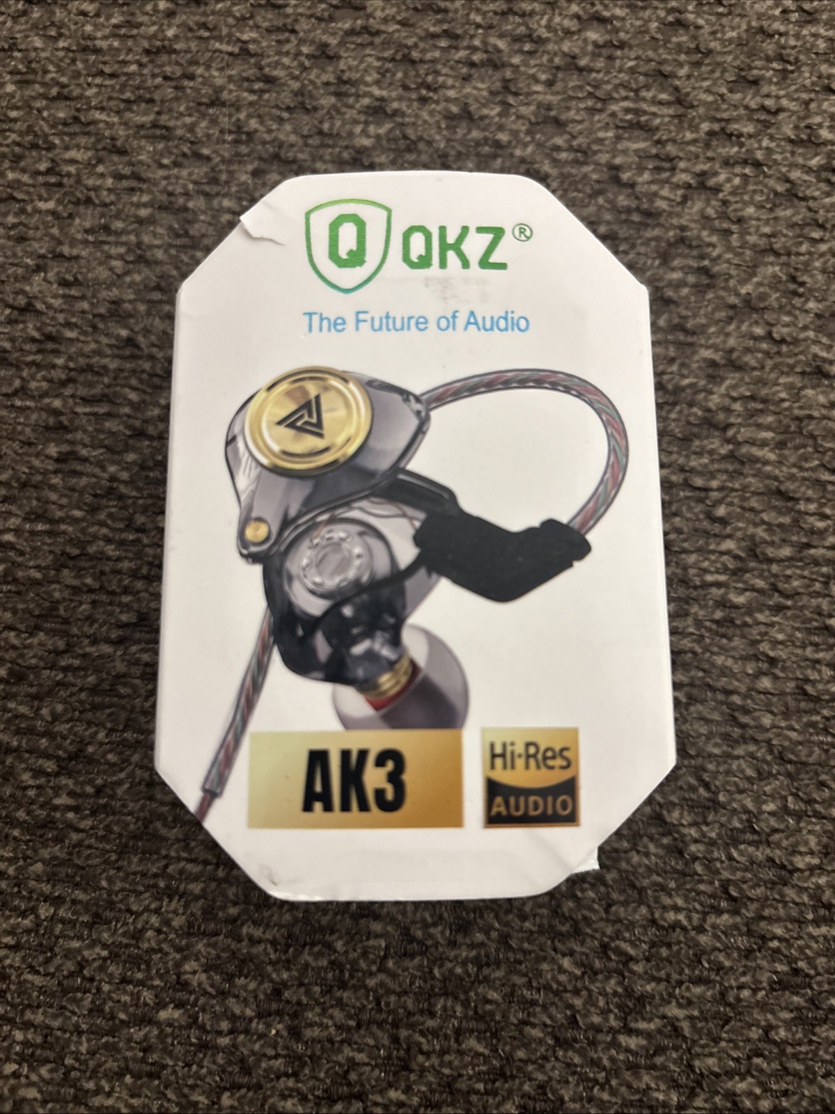 QKZ AK3 Pro IEM for Gaming Earbuds w/ Microphone (in Ear Monitor Headphones)