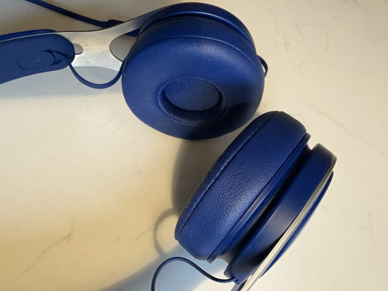 Dr Dre Beats EP Wired On Ear Headphones Battery-Free, -Blue