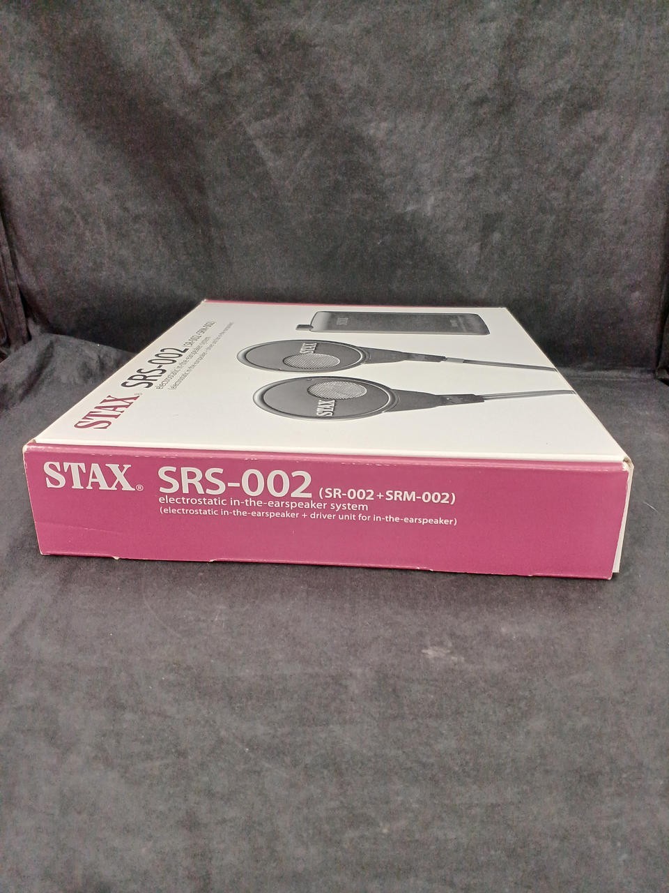 STAX SRS-002 SR-002 Earspeaker + SRM-002 Driver Unit Fully Working JAPAN