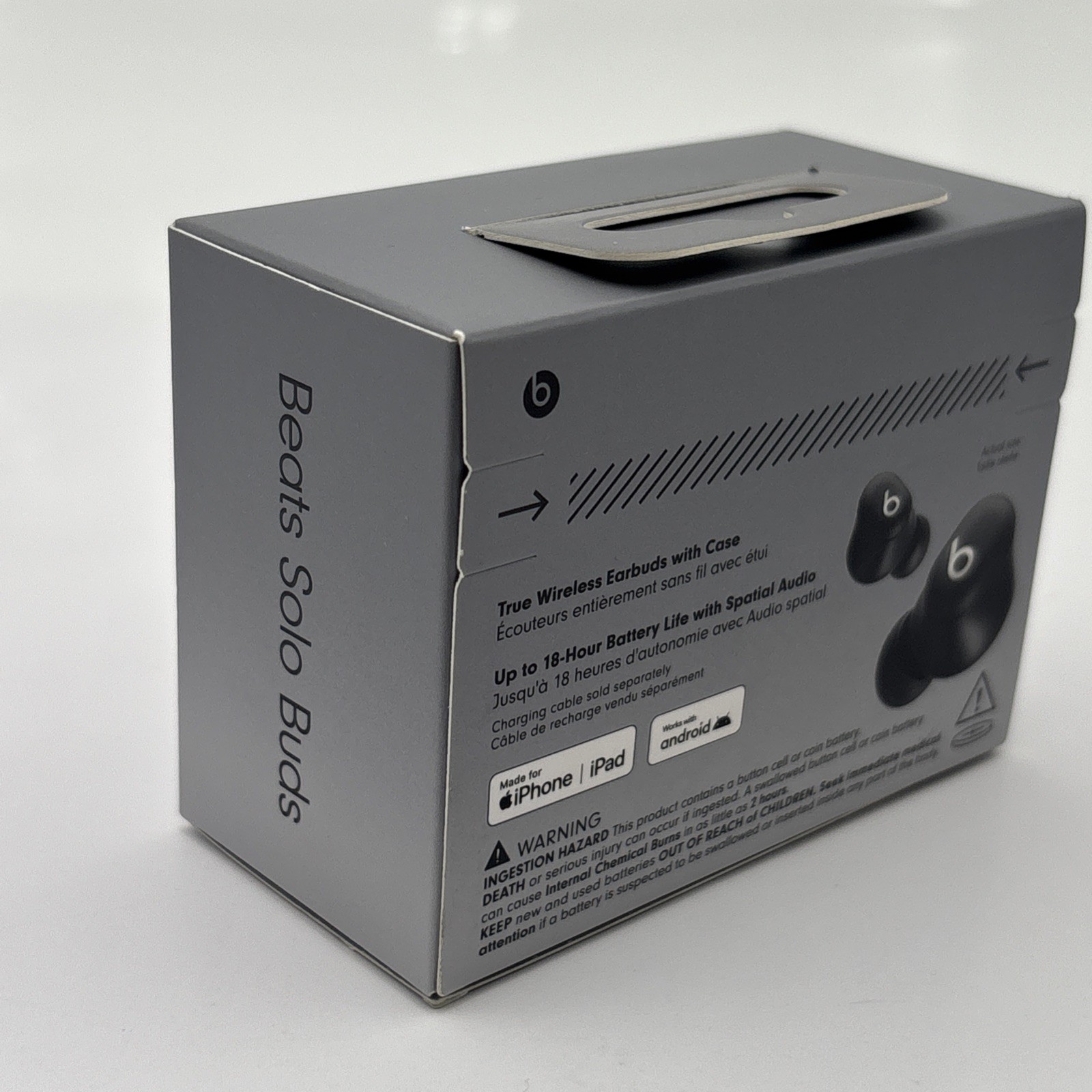 Beats Solo Buds Wireless Earbuds Matte Black MUVW3LL Bluetooth New Sealed