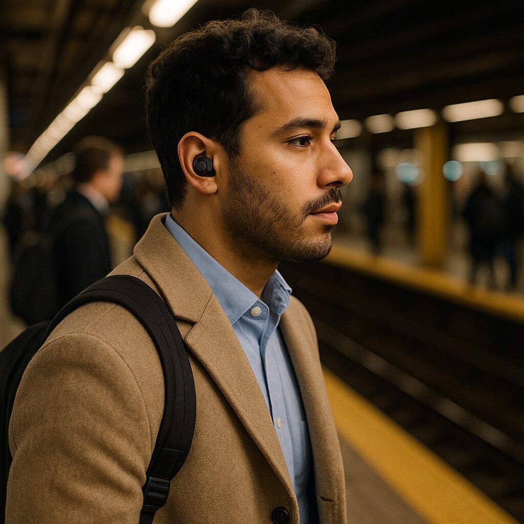 TOZO E1 True Wireless Stereo Earbuds In-Ear Bluetooth TWS Pebble Case