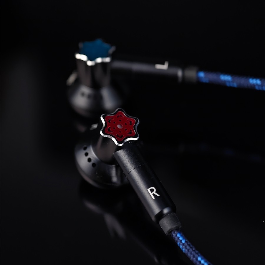 QIGOM S55 Magician IEMs HIFI Wired Flat-head Earphones 15.4mm Dynamic Driver