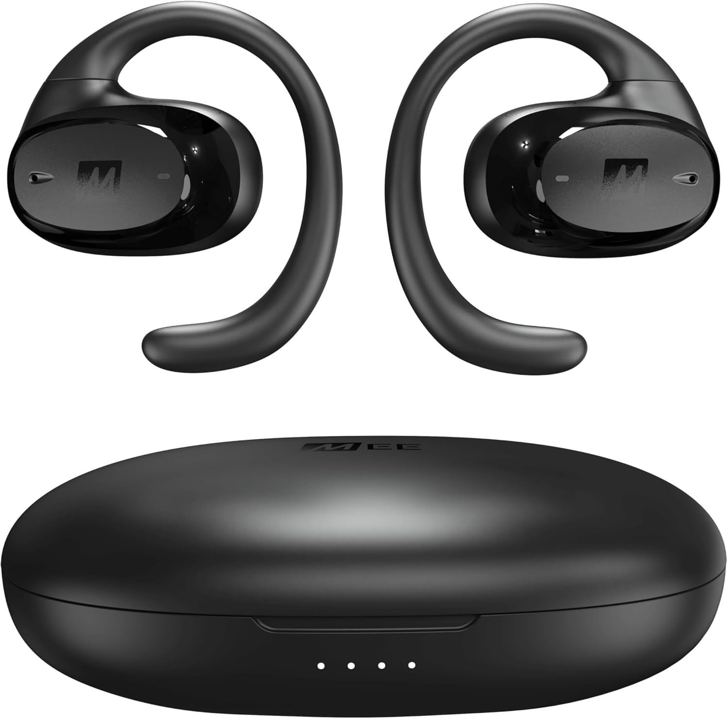 MEE audio AirHooks Pro True Wireless Open Ear Sports Headphones Bluetooth Earbud