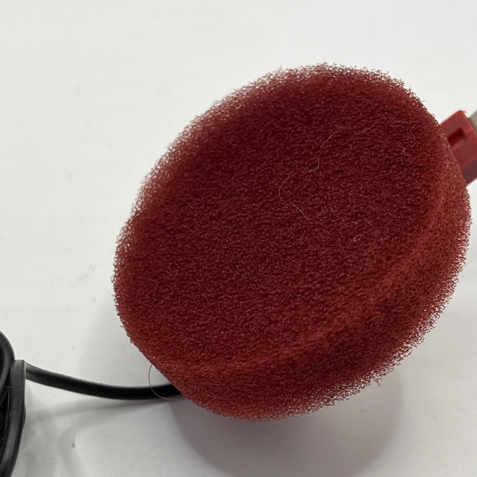 VTG AVID Wired Headphones Red Foam Earcups Over Ear Foldable 3.5mm Jack