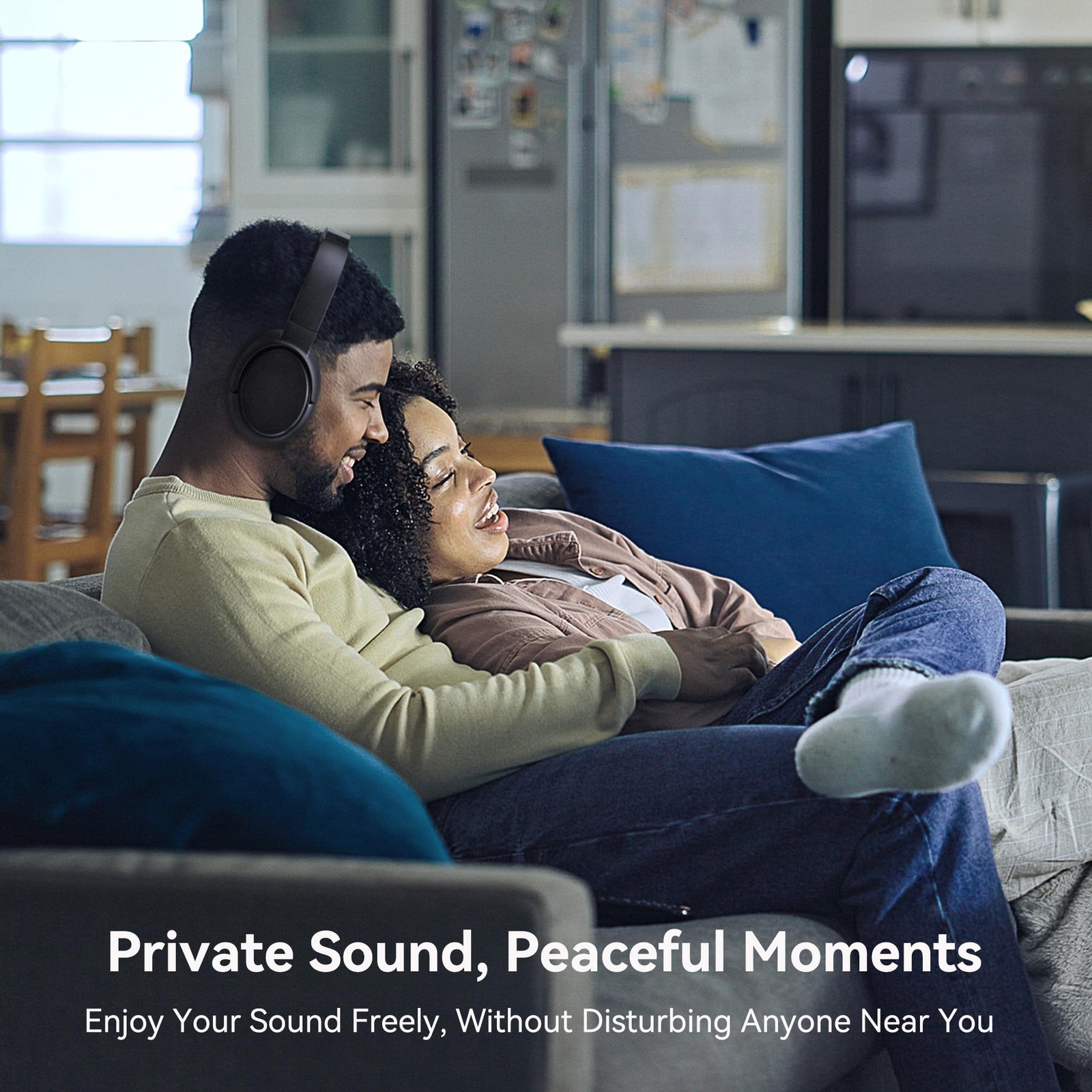 Wireless Headphones for TV Watching with Charging Dock, 45H Playtime, Bluetoo…