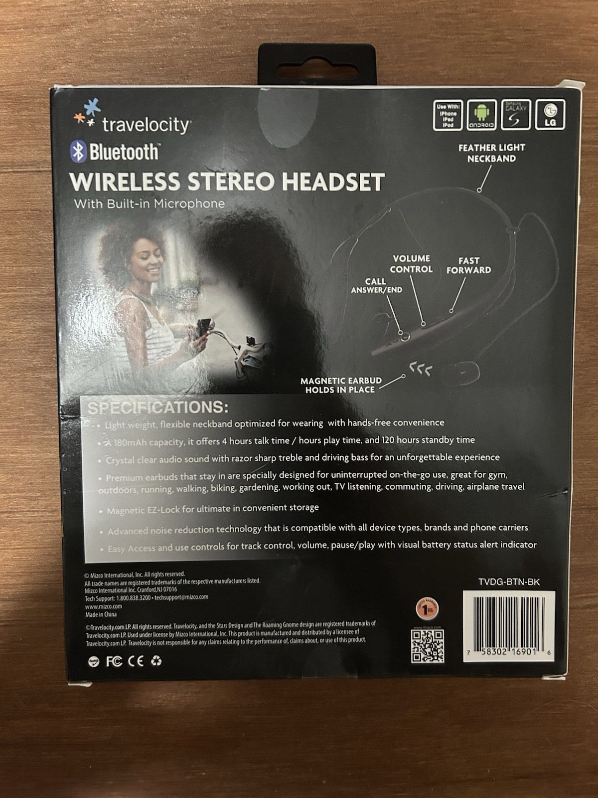 Wireless Stereo Headset With Built In Microphone Travelocity