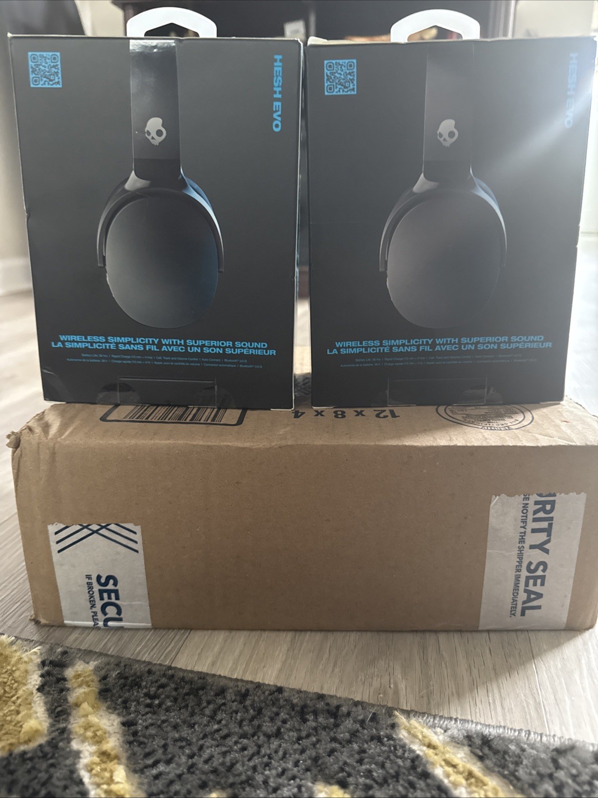 Skullcandy Hesh Evo S6HVW-N740 Bluetooth Wireless Over Ear Headphones – Black