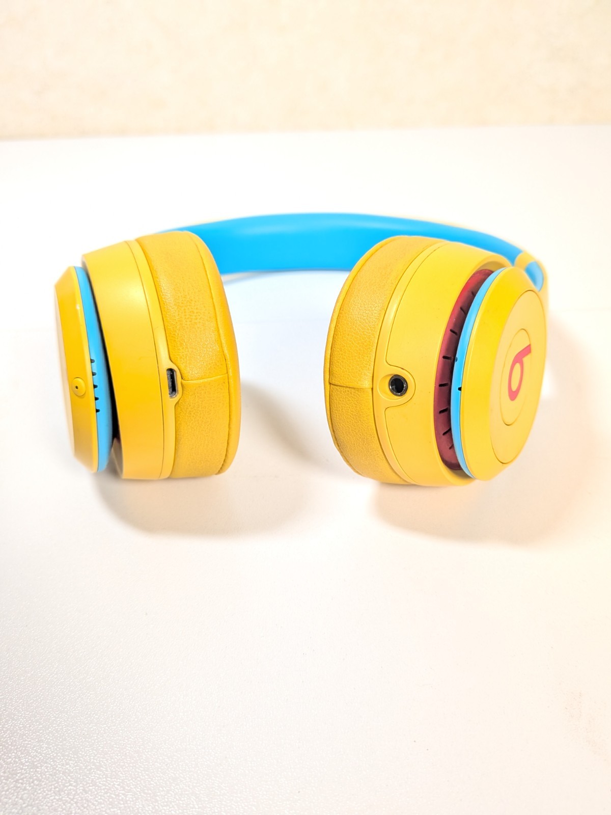 Beats Solo3 Club Collection Yellow Wireless Bluetooth Headphones Blue Solo 3