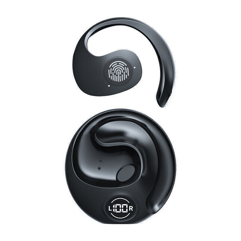 Ear Hook Mini Bluetooth 5.3 Headset TWS Earphones Earbuds Stereo Bass Headphones