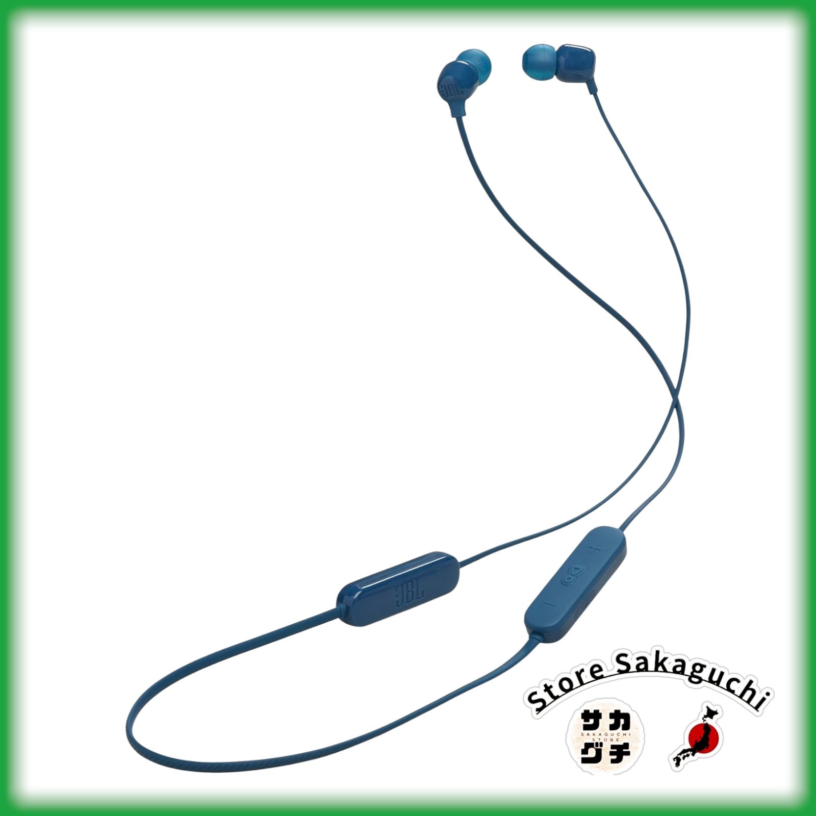 JBL Tune 135BT Wireless NeckBand Headphones In-Ear Earbuds w/ Mic & App EQ Blue