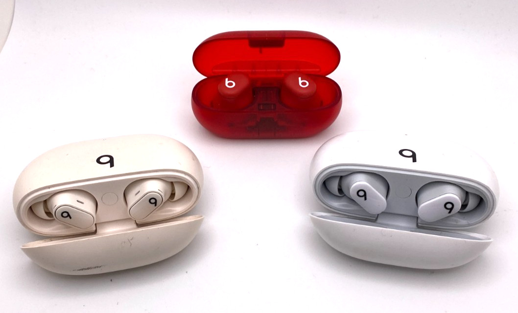 Lot of 3 Beats Bluetooth Wireless Earbuds Mix Model (C-30)