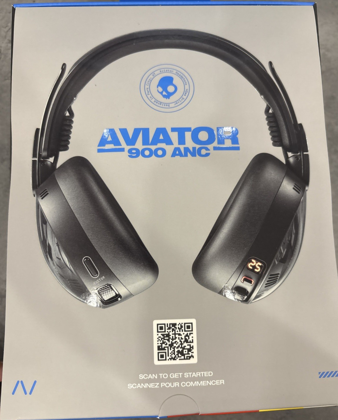Skullcandy Aviator 900 ANC Wireless Over-Ear Bluetooth Headphones