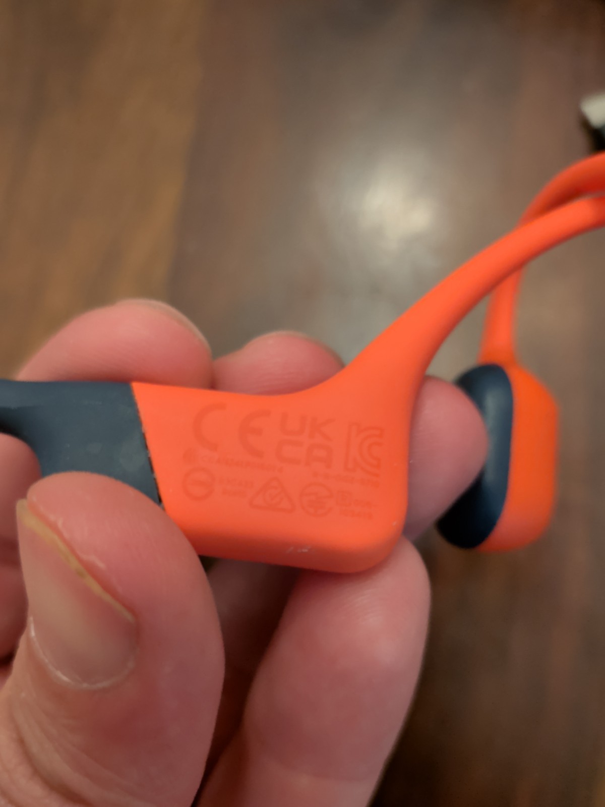 Shokz OpenSwim Pro Wireless Bone Conduction Open-Ear Headphones Red – EUC Tested