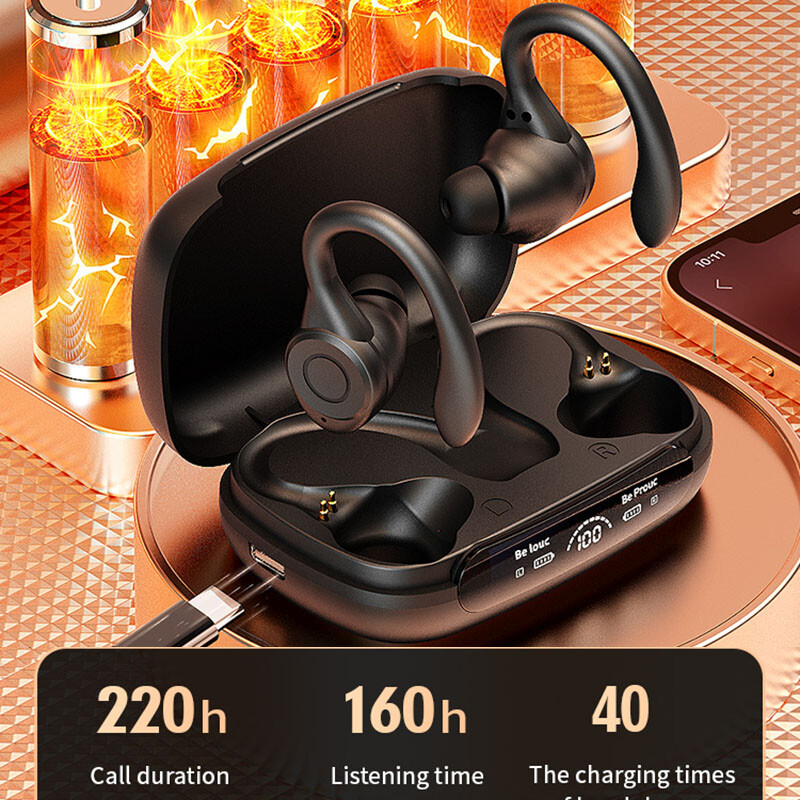 NEW!! Wireless Headphones TWS Bluetooth 5.3 Earphones Earbuds For iPhone Android
