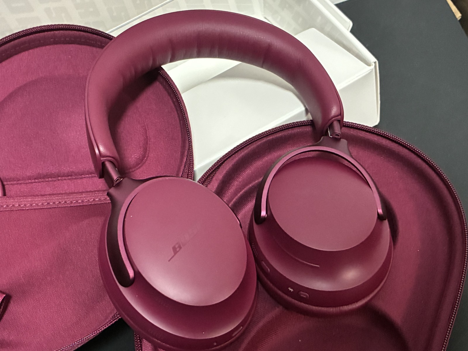 Original Bose QuietComfort Ultra Noise Cancelling Headphones Deep Plum