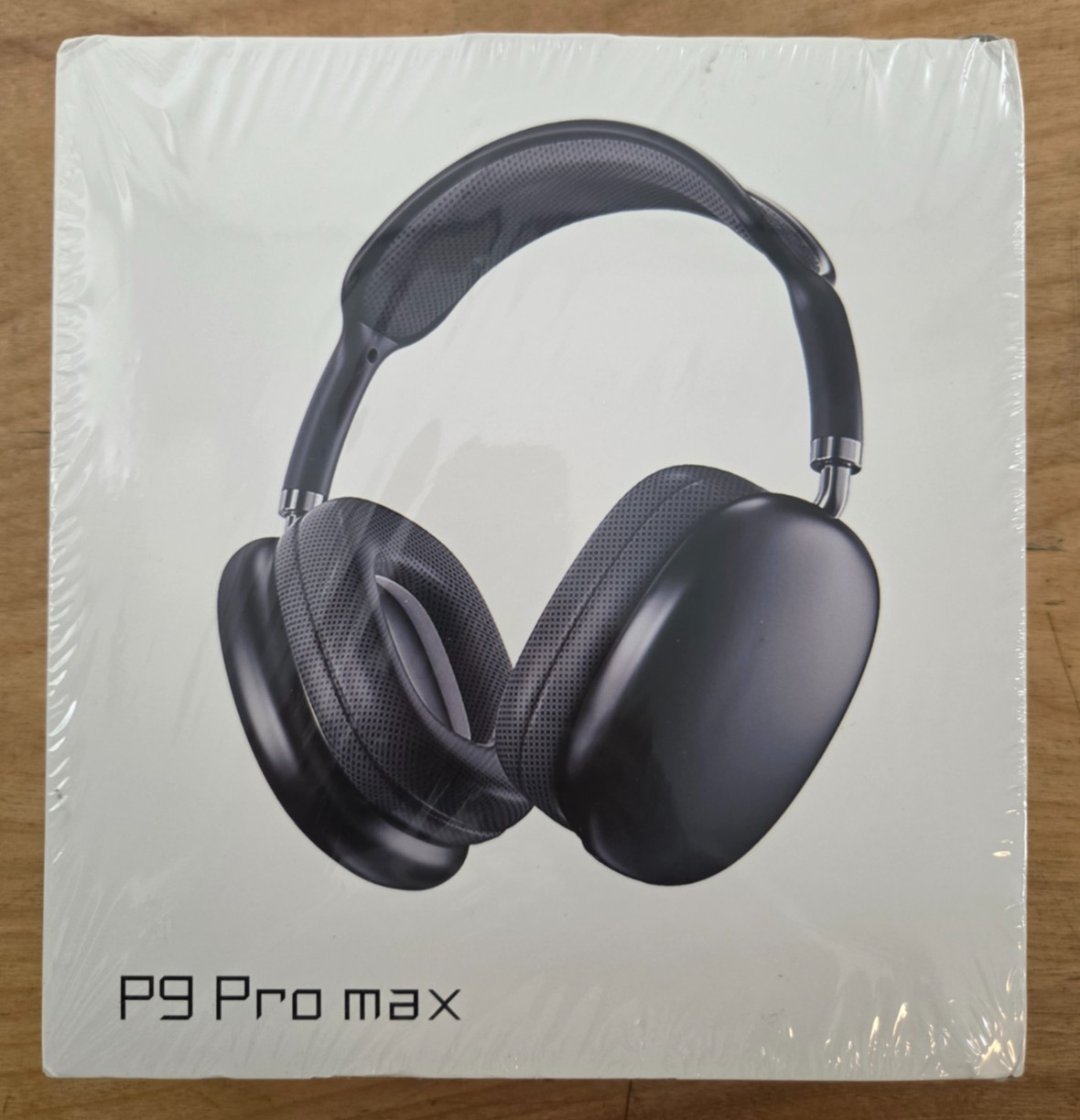P9 Pro max Bluetooth Wireless Over-Ear Headband Headphones, Black