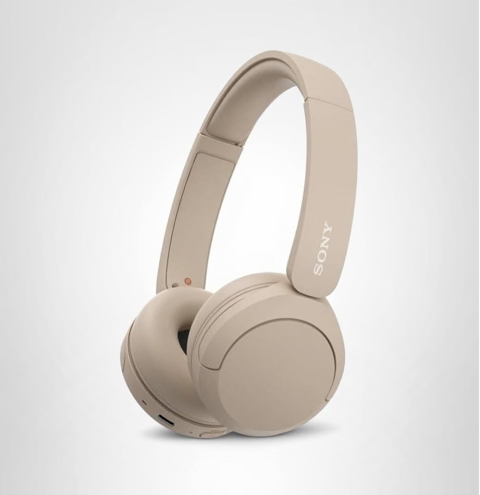 Sony WH-CH520 Wireless Bluetooth On-Ear Headphones Cappuccino Open Box