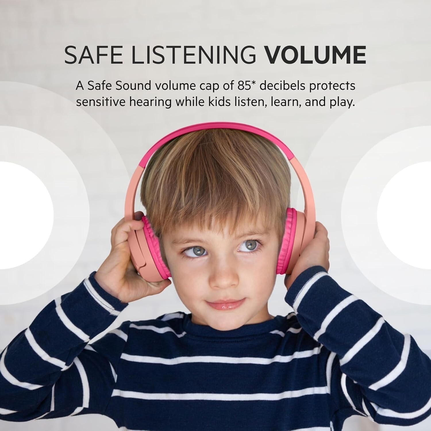 Belkin SoundForm Mini Wireless Bluetooth Headphones Kids