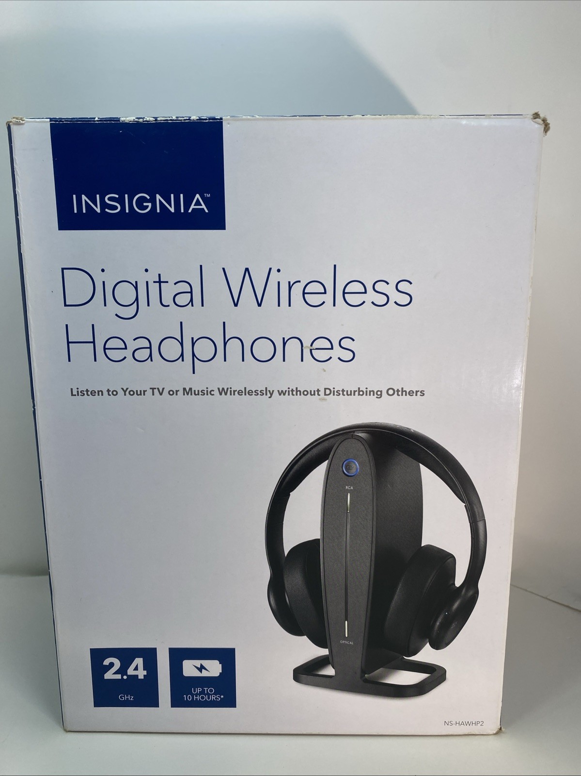 Insignia™ Digital Wireless Headphones 2.4 GHz Listen To Your Tv Or Music Great C
