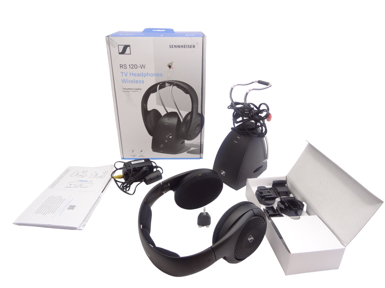 Sennheiser TV Listener RS 120-W Wireless Headphones Black – Free shipping