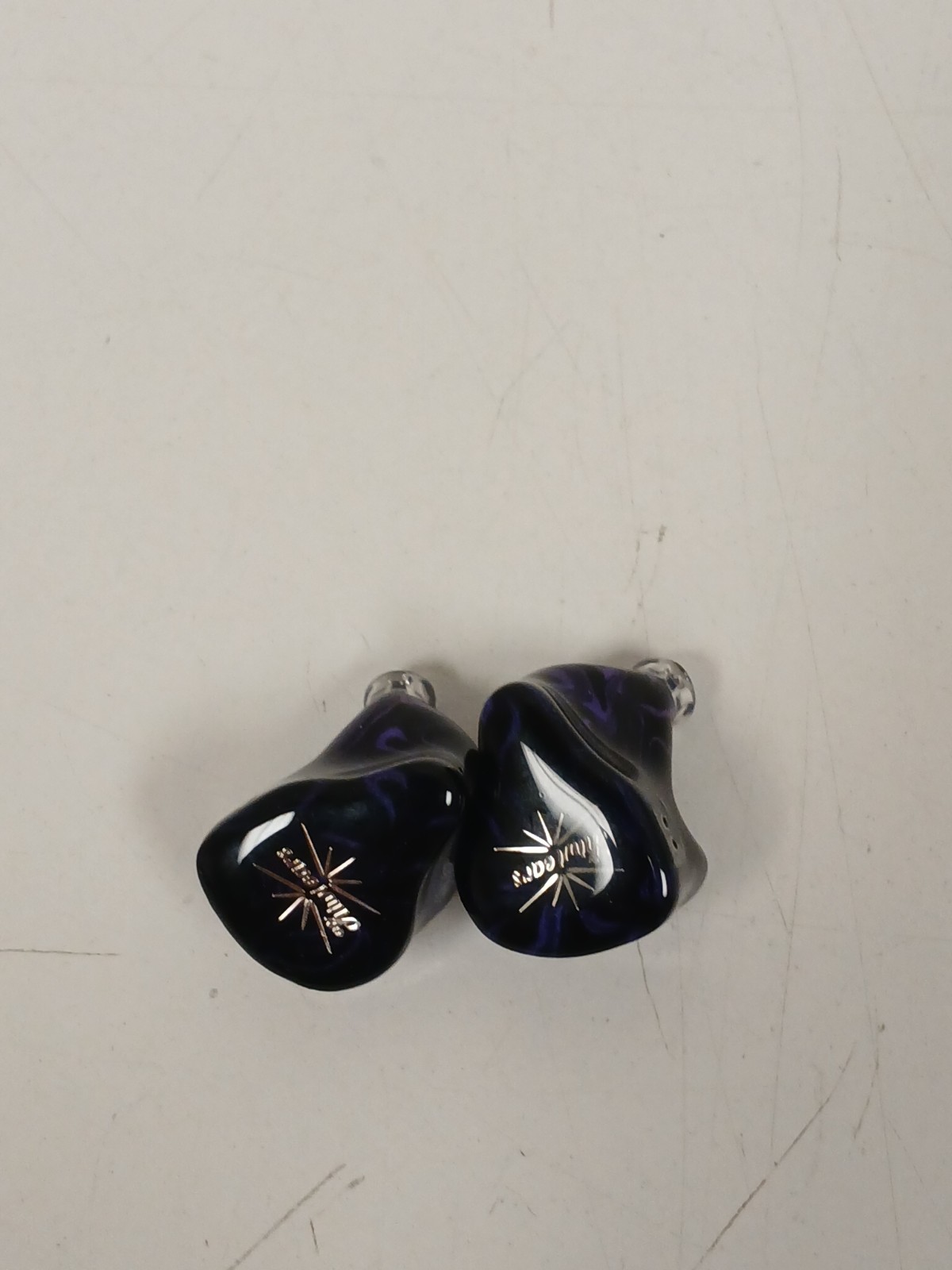 Kiwi Ears Quartet Hybrid IEM In-Ear Monitors, Purple