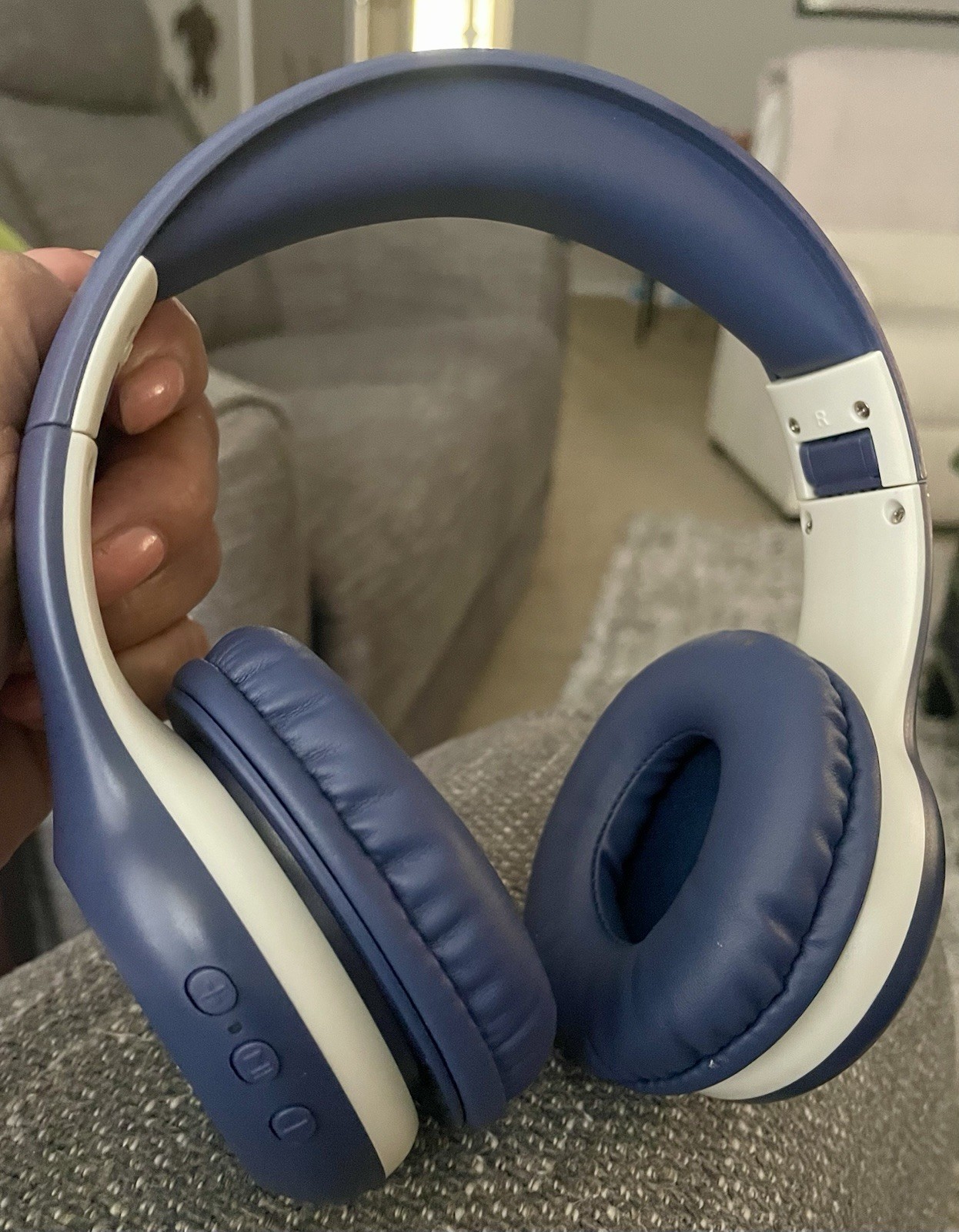 Nice EarFun K2 Kids Bluetooth Headphones, Headphones, Blue