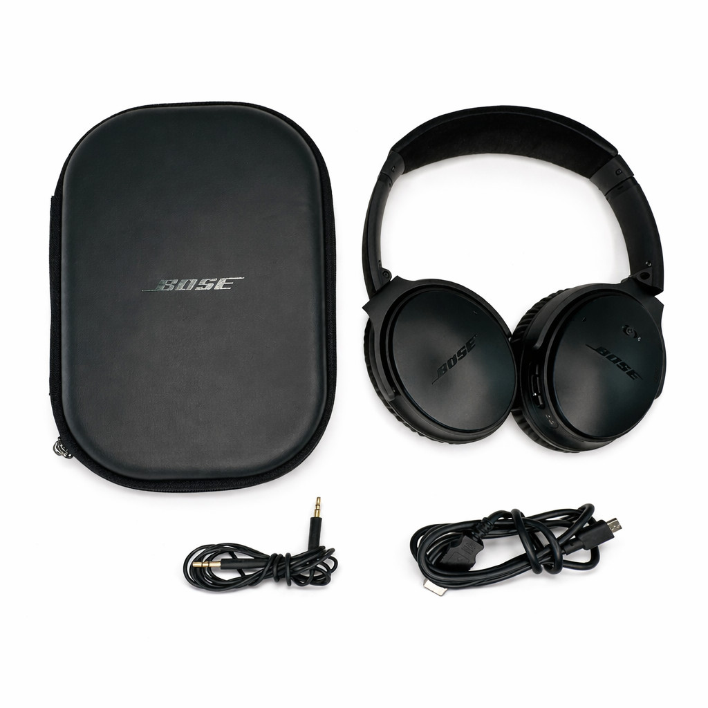 Bose QuietComfort 35 II (QC-35II) Bluetooth Wireless Over-Ear Headphones – Black