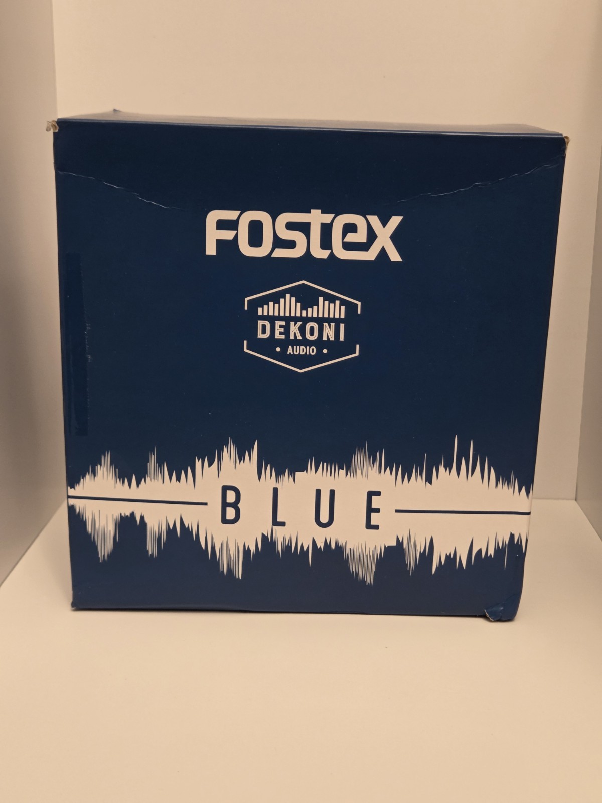 Fostex BLUE Wired Over-Ear Headband Headphones 3.5mm Jack Blue/Black