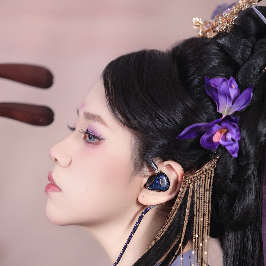 TANGZU TIANPENG 1DD+6BA+1BC Hybrid Driver IME 4.4mm Balanced In-ear Earphone