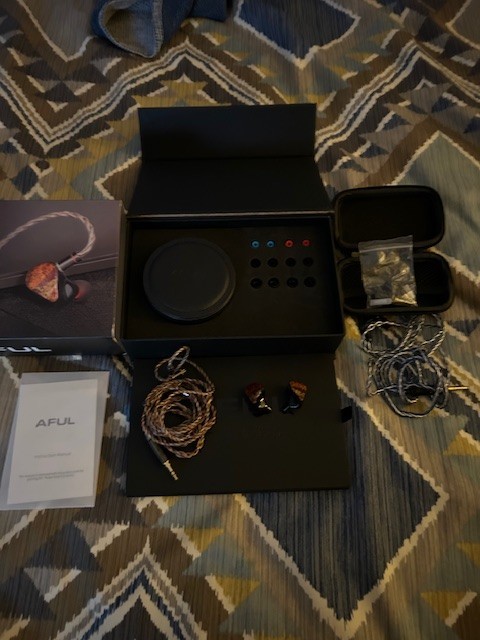AFUL Performer8 1DD+7BA Hybrid IEM USED-EX with extra 3 in 1 cable