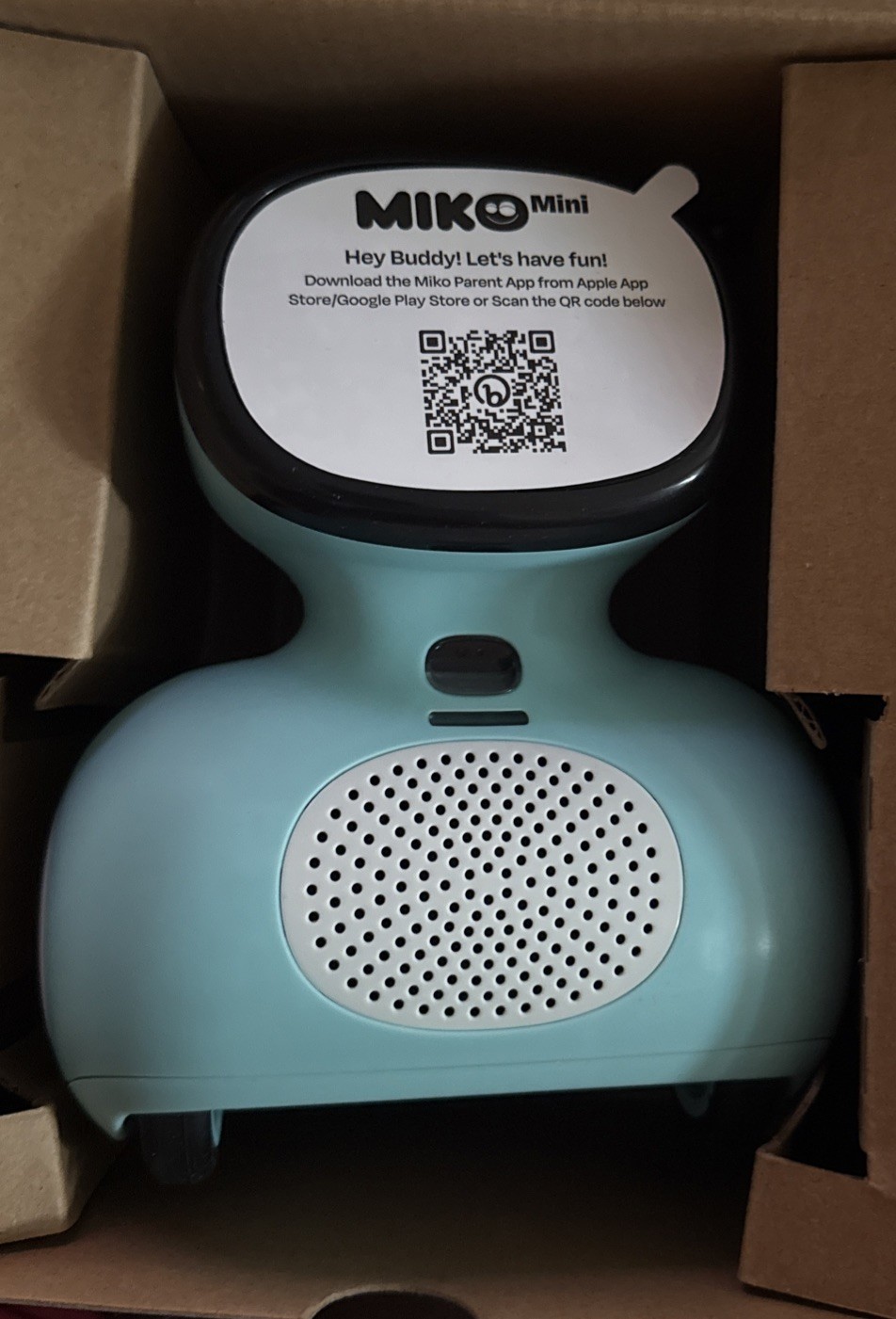Miko Mini with 30 Days Free Miko Max: AI Robot for Kids | Fosters STEAM
