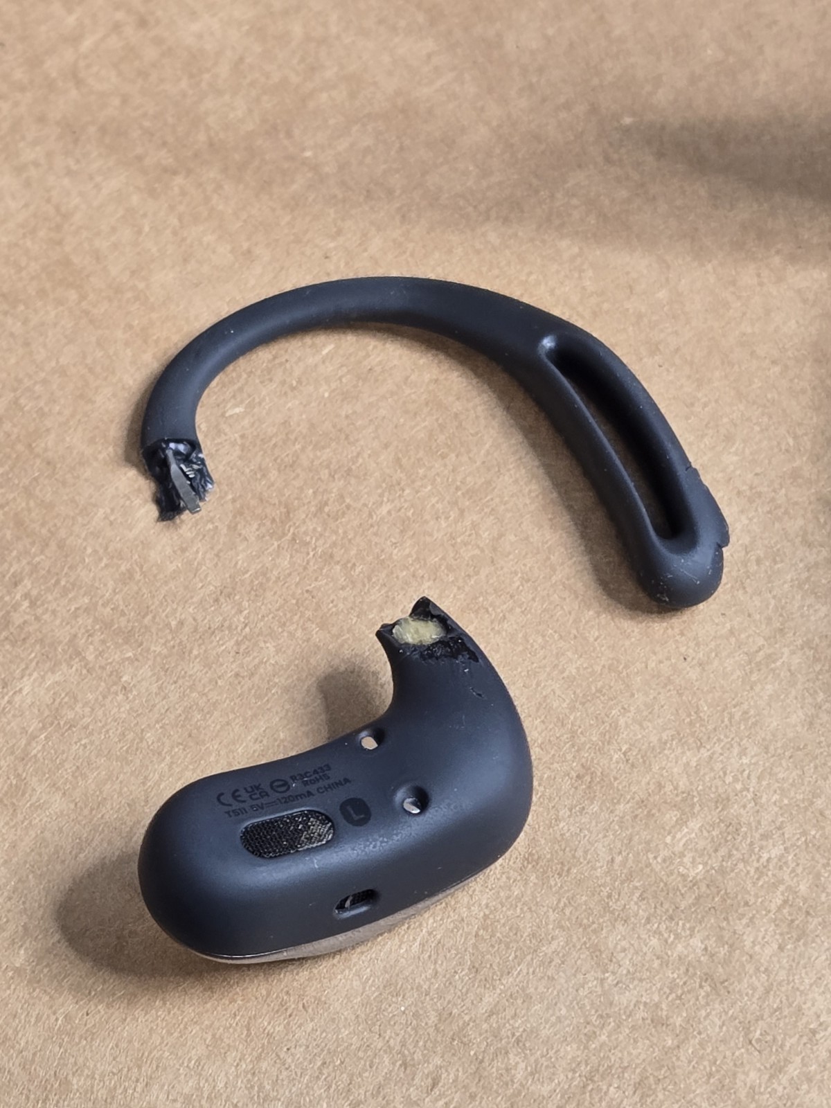 Shokz – OpenFit Air Open-Ear True Wireless Earbuds – Read Left EB BROKE