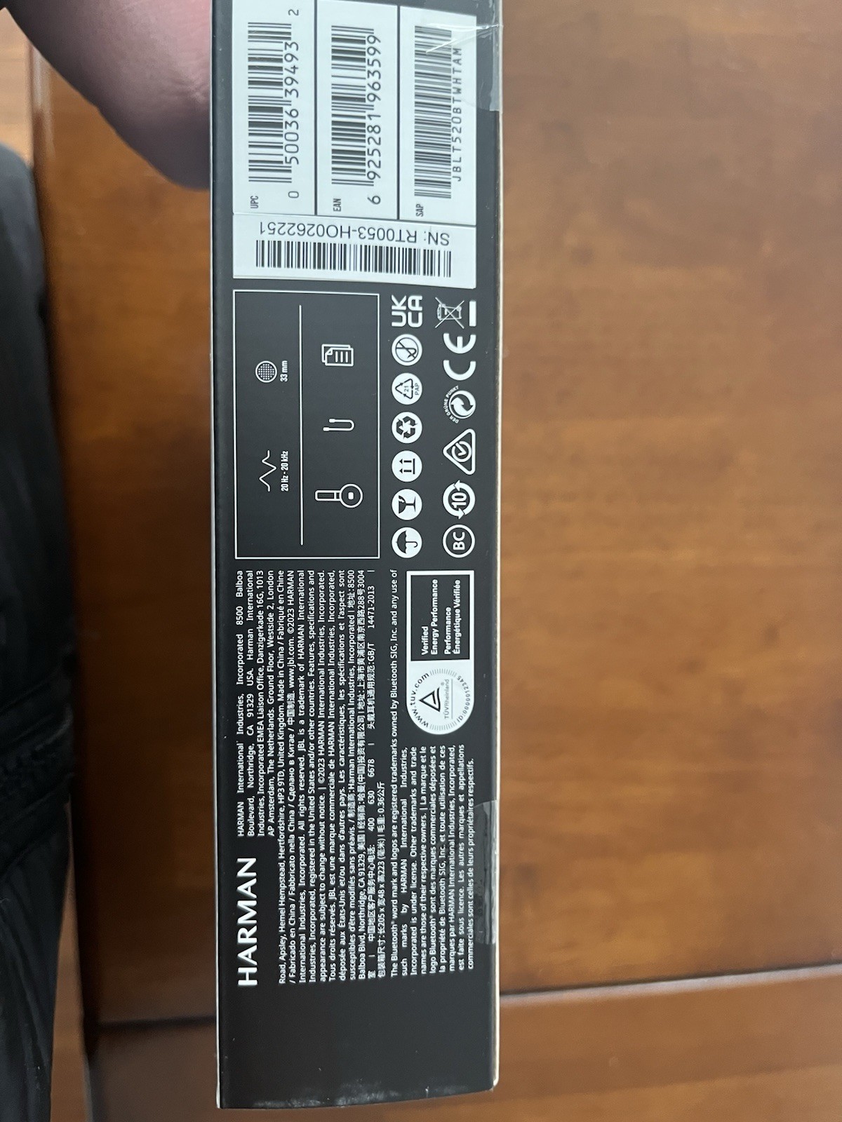JBL Tune 520BT Wireless Bluetooth On-Ear Headphones, New Factory Sealed