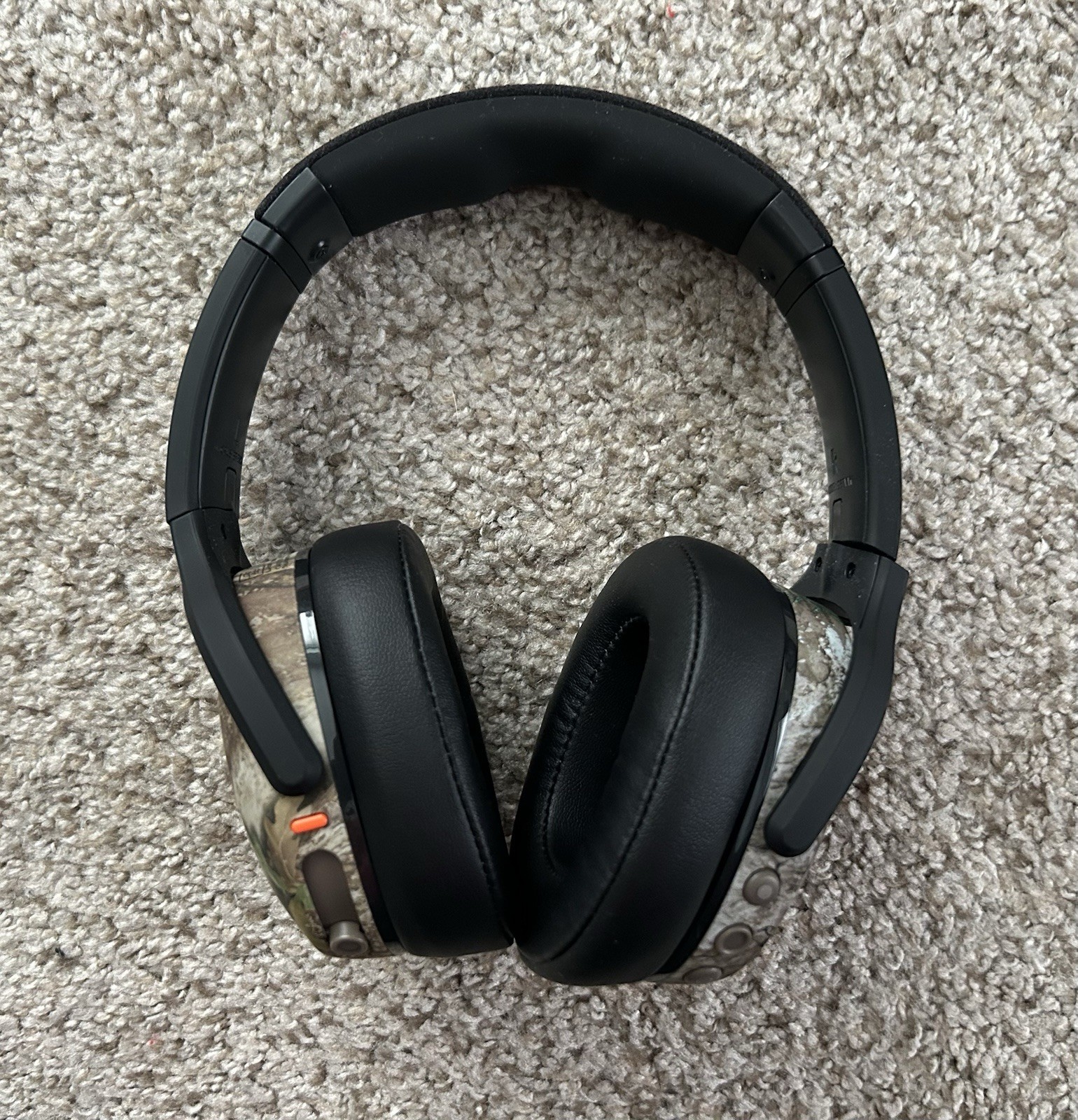 Skullcandy Crusher Evo Realtree APX Wireless Headphones Black/Orange