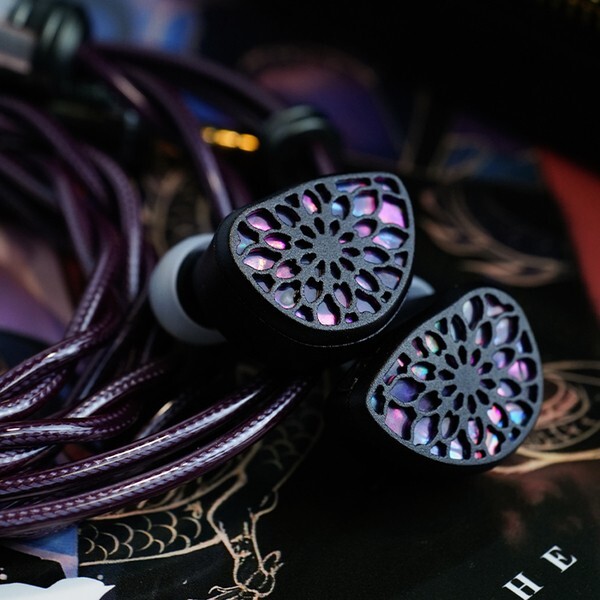NEW TANGZU “Zetian Wu” The Legend HiFi IEM 12.5 Ohm black purple From Japan F/S