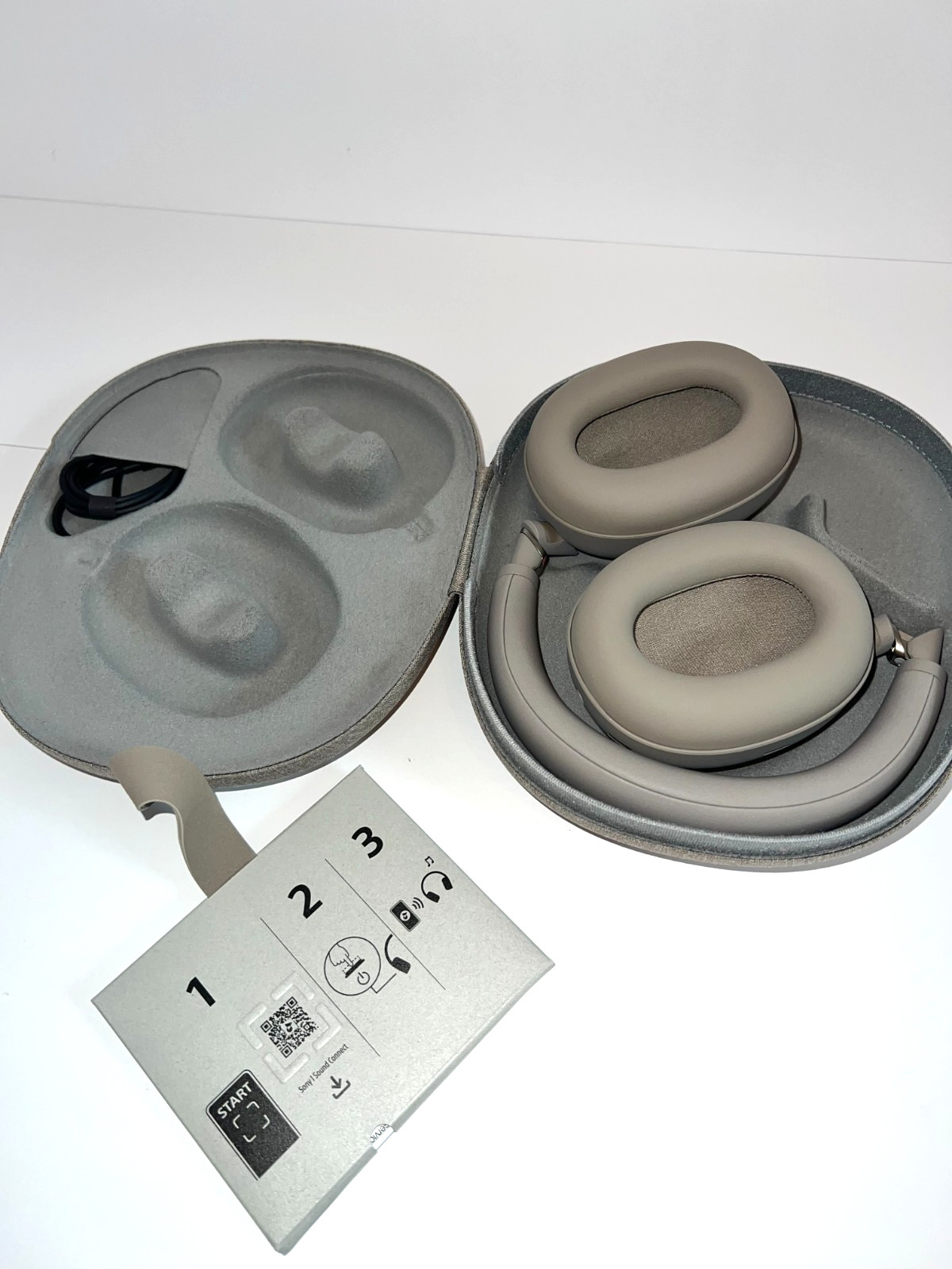 New Sony WH-1000XM6 Wireless Over-Ear Bluetooth Headphones Sandstone-NEWOPENBOX