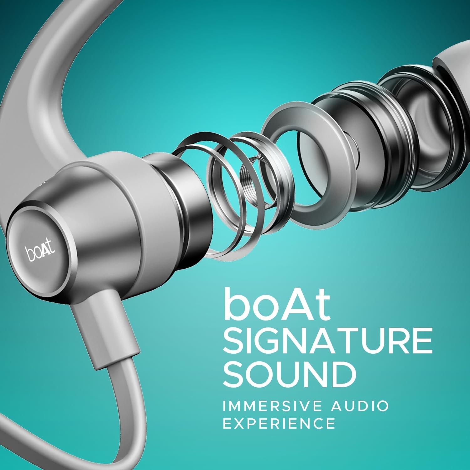 Boat Rockerz 255 Pro+, 60H Battery, Fast Charge, IPX7, Dual Pair,Low Latency