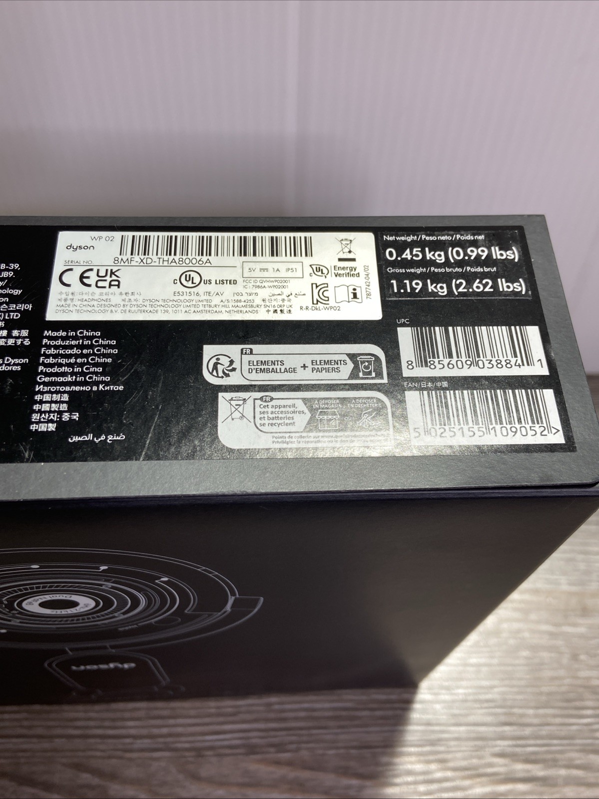 Dyson Headphones WP02, Factory Sealed