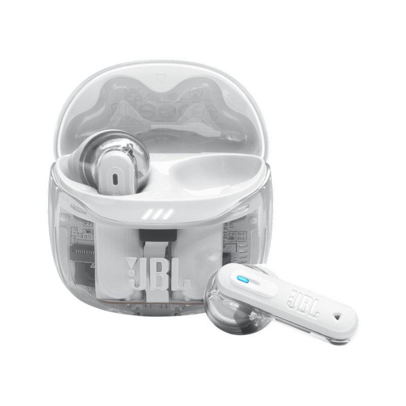 JBL Tune Flex 2 – Ghost White – Excellent Condition
