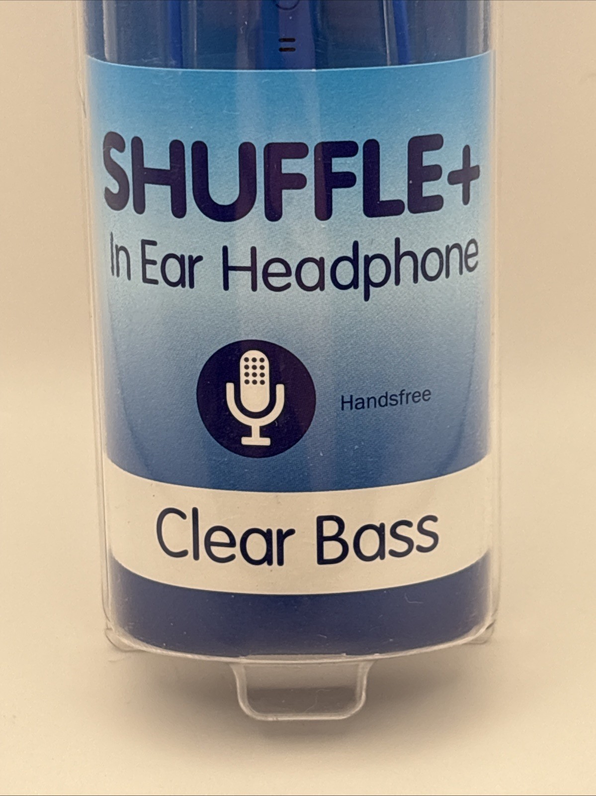 Magnavox Shuffle + In Ear Headphones w/ Handsfree Mic & Music Control – Blue