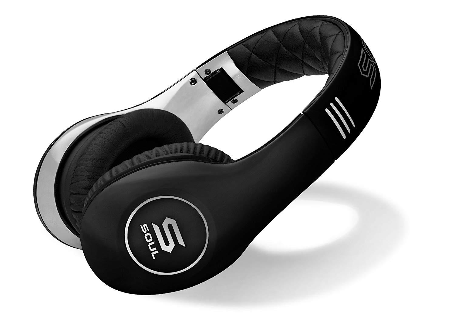 SOUL by Ludacris SL150CB Pro High-Definition On-Ear Headphones w/ in-line Remote