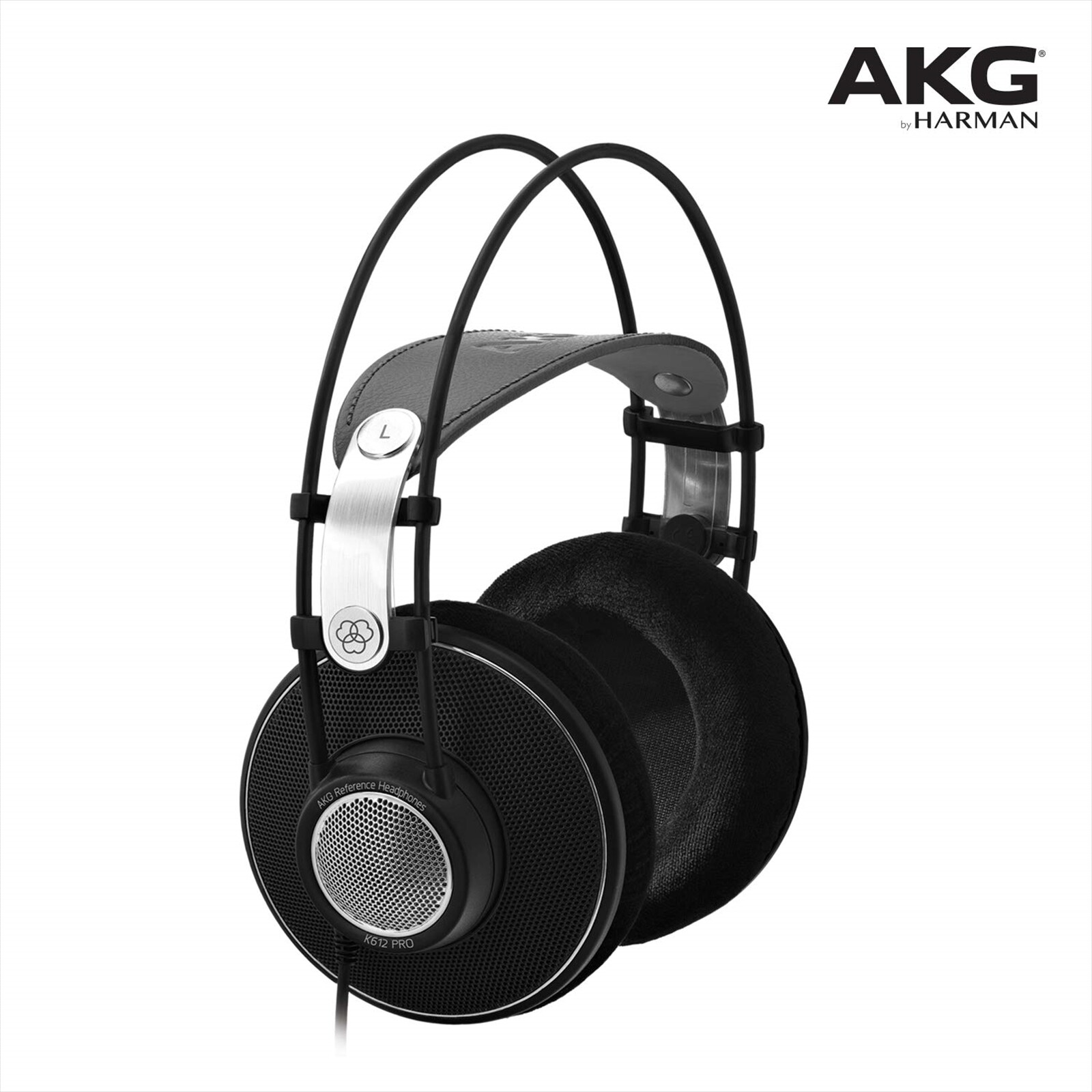 AKG Reference Studio Headphones K612 PRO Black Open-Back Over-Ear Soft Leather