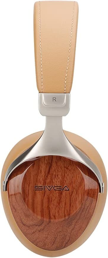 SIVGA SV021 Wooden Housing Sealed Wired Over Ear Headphones (Rosewood) NEW