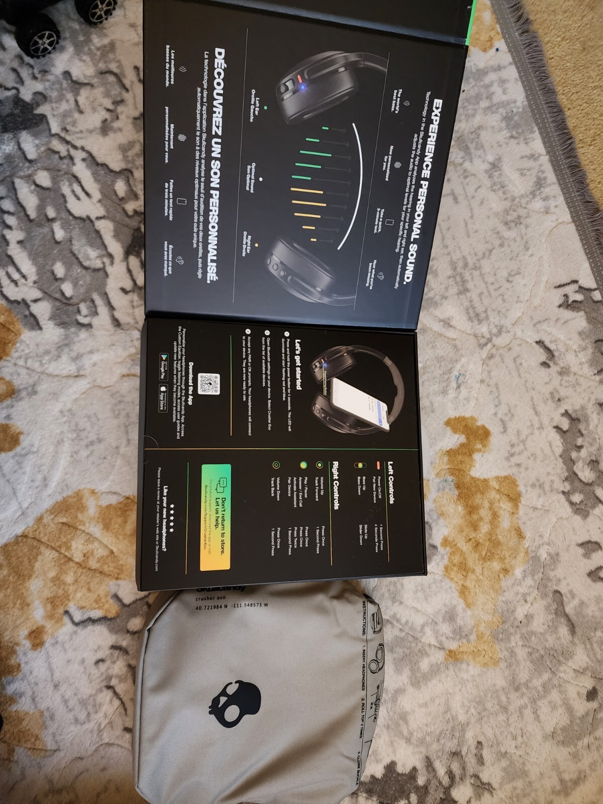 LIMITED EDITION Skullcandy Crusher Evo Wireless Over-Ear Headphone – Black
