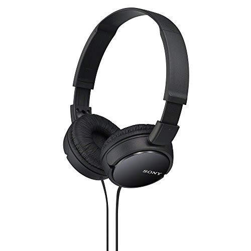 ZX Series Wired On-Ear Headphones MDR-ZX110 Black No Mic