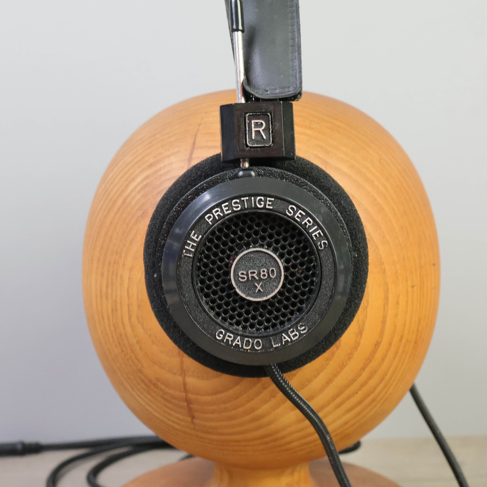 Grado SR80X Prestige Series Headphones with Cable Modification and Custom Pads