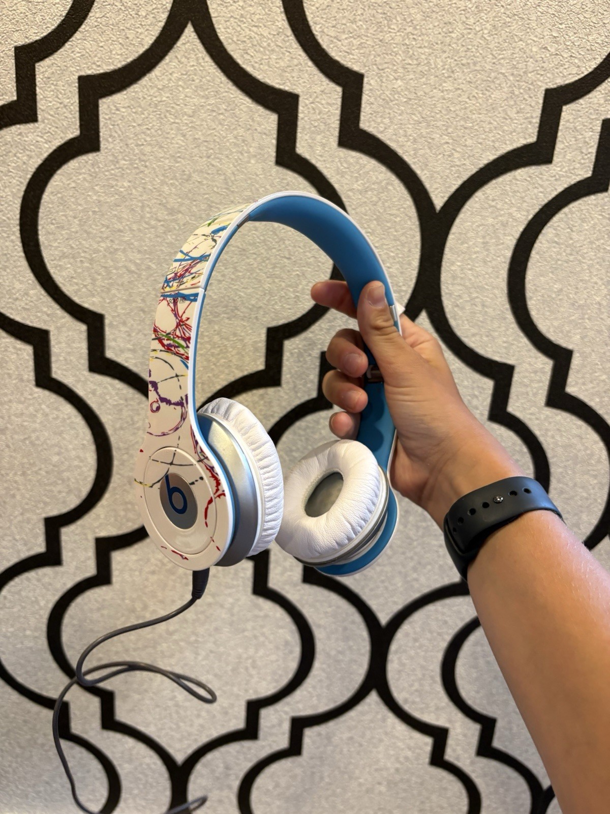 Futura x Beats by Dre Solo HD Wired Headphones Limited Edition Artist Series