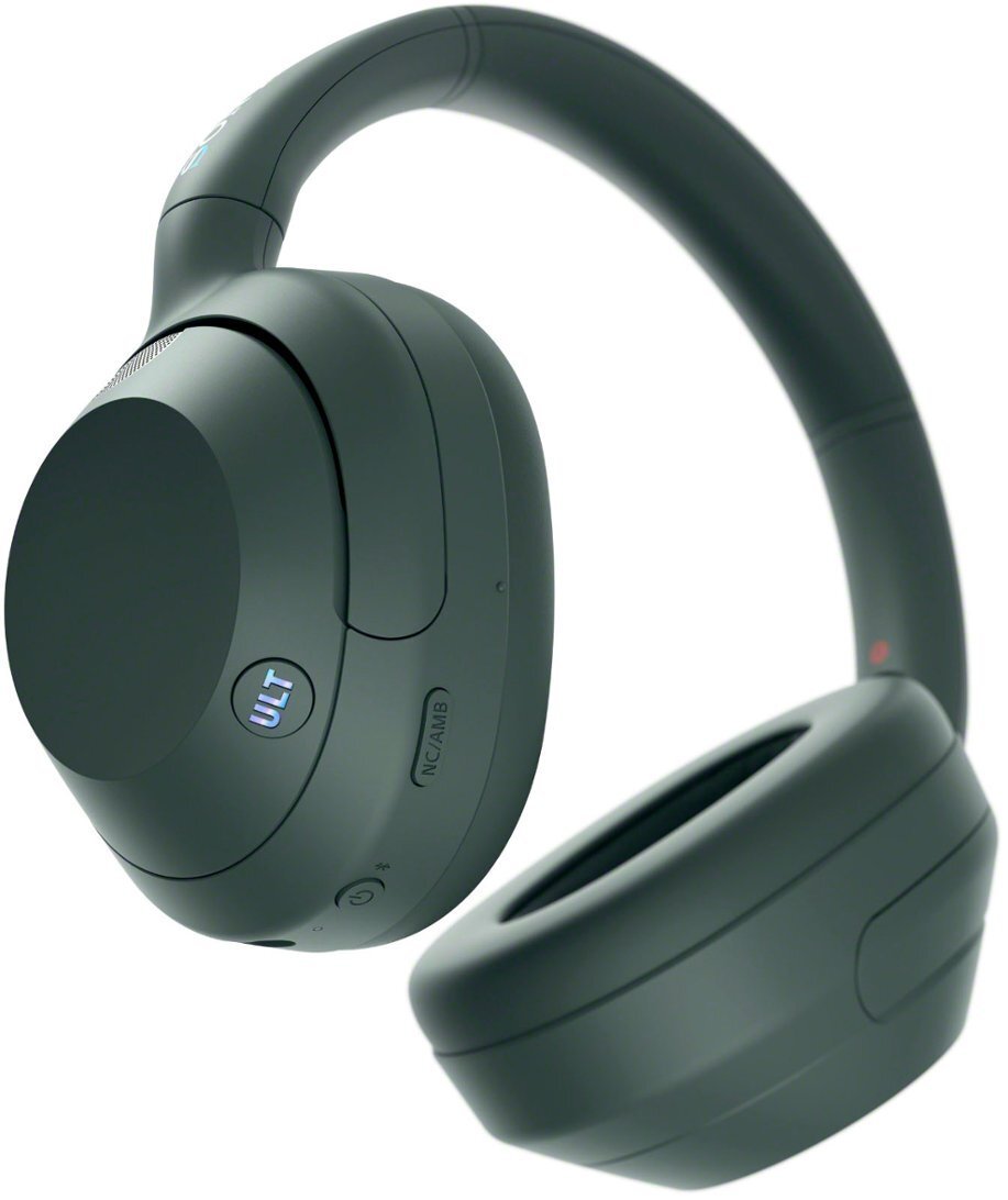Sony ULT WEAR Wireless Noise Canceling Headphones – Black/Forrest Gray WHULT900N