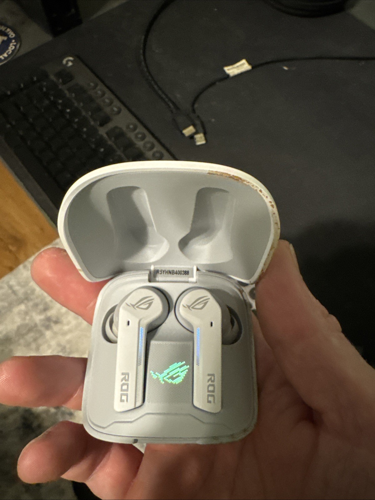 ROG Cetra True Wireless (White; ICES-003)