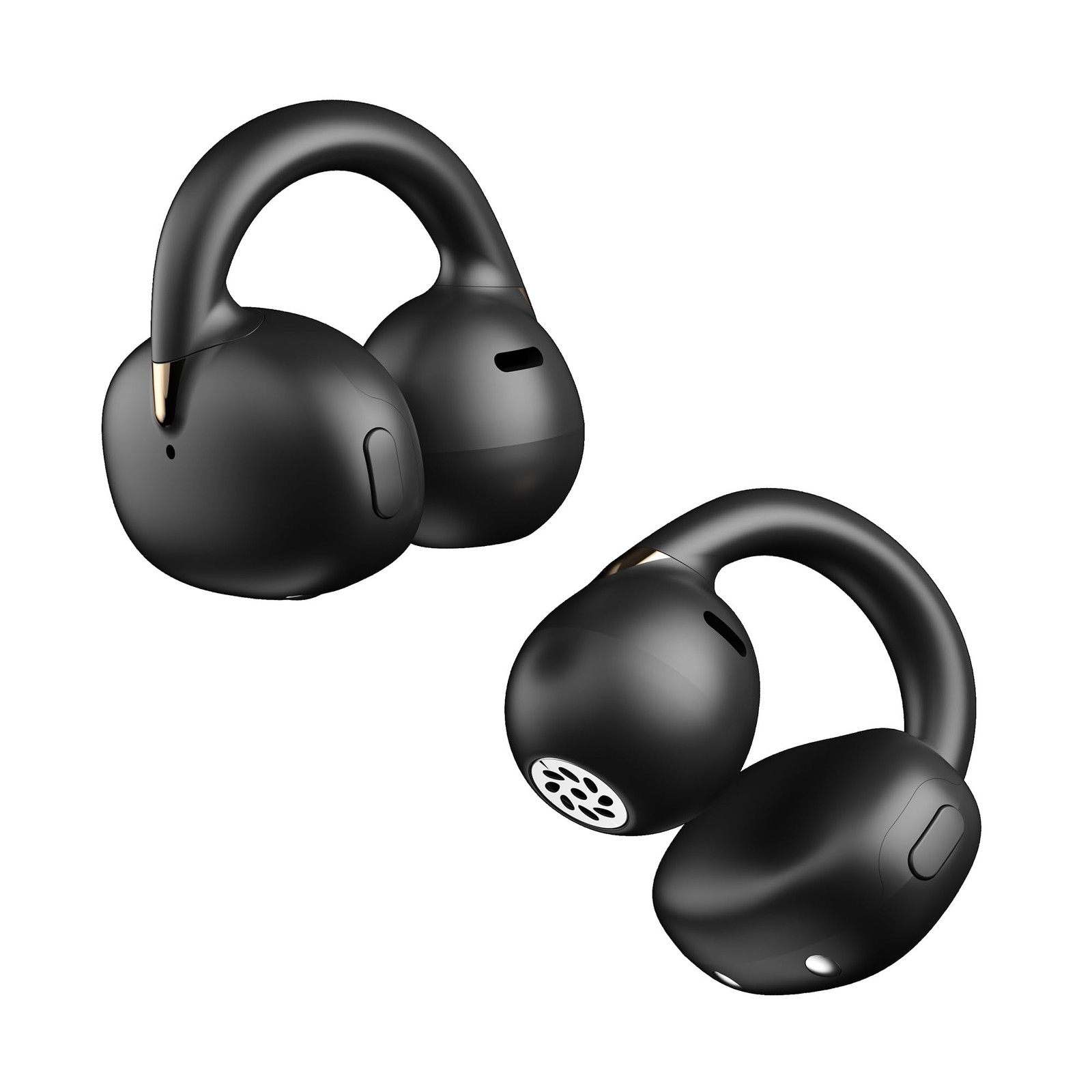 A7 Open Ear Clip-On Headphones for Glasses Wearers – Safe for Running & Stree…